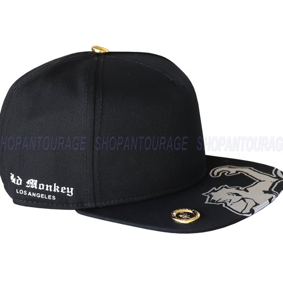 Red Monkey Rising Flat Visor Limited Unisex Trucker Hat Cap RM1414 | 2 Colors - Picture 7 of 15